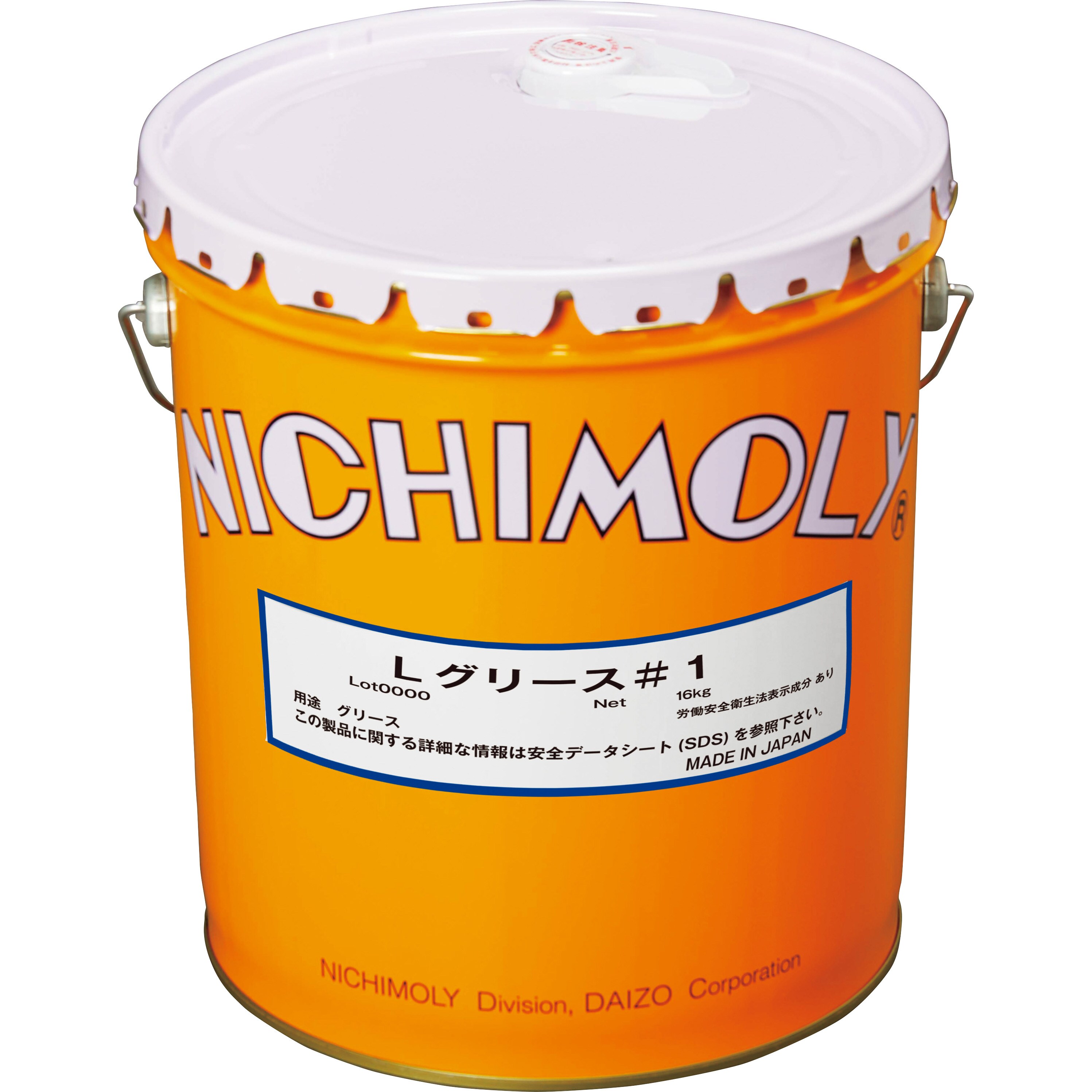 1120181470 Lグリース#1 1缶(16kg) ダイゾー 【通販サイトMonotaRO】