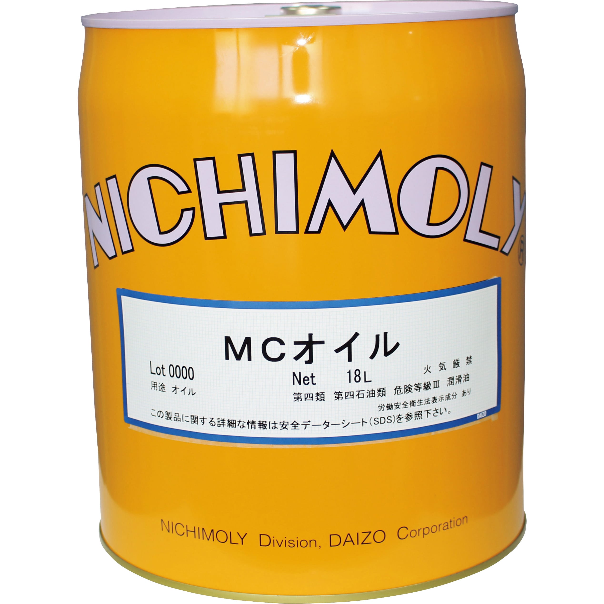 1110058170 MCオイル 1缶(18L) ダイゾー 【通販サイトMonotaRO】
