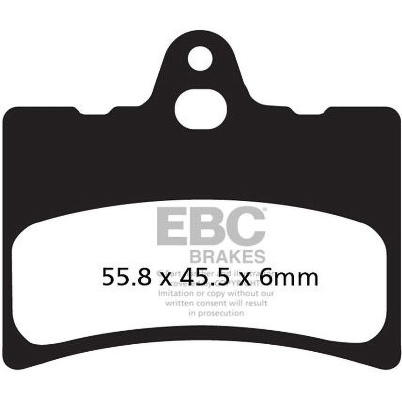 FA156 UK製ケブラー オーガニックFAシリーズ ブレーキパッド リア左側用 1個 EBC Brakes (イービーシーブレーキ) 【通販モノタロウ】