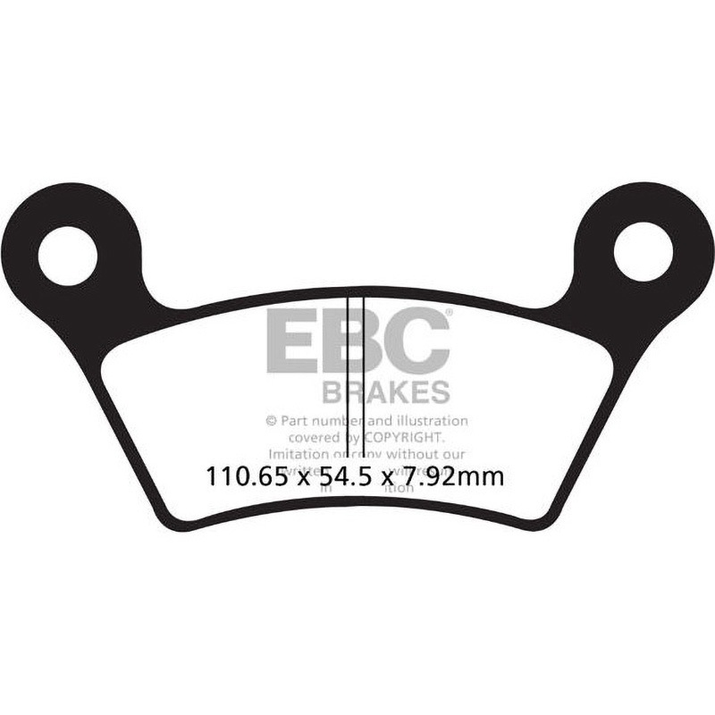 EBCブレーキ UK製ケブラー オーガニックFAシリーズ ブレーキパッド