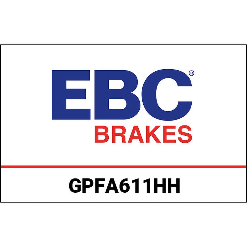 GPFA611HH エクストリーム Pro レーシング ブレーキパッド 1個 EBC Brakes (イービーシーブレーキ) 【通販モノタロウ】 13,855円