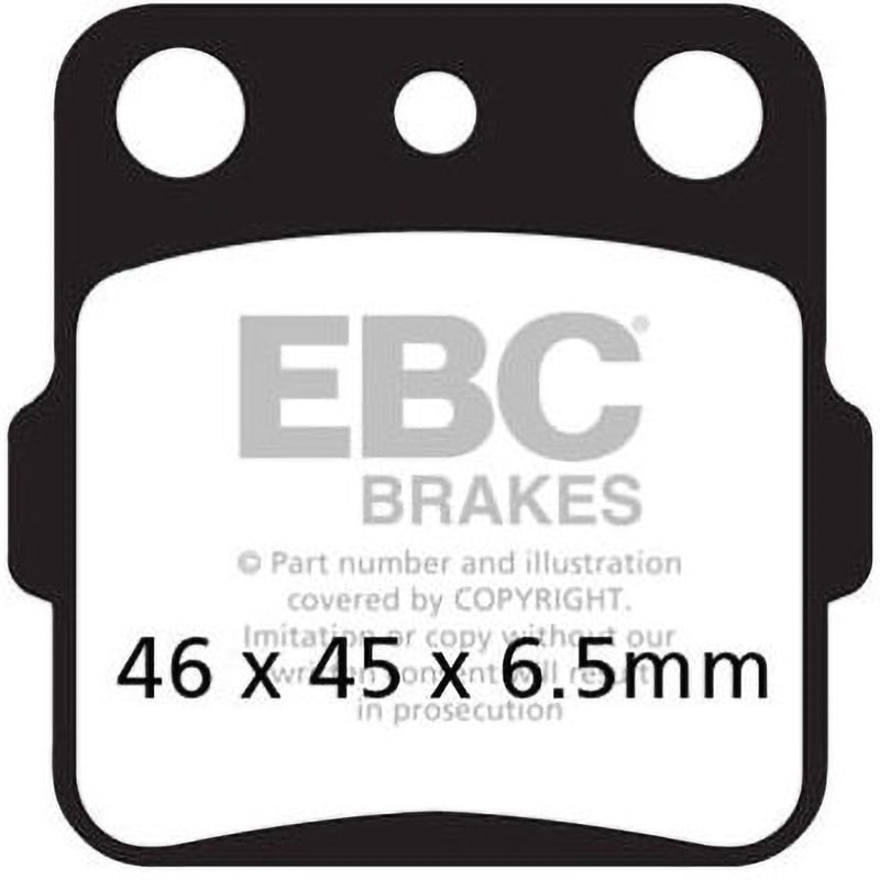 FA084/3TT カーボン TT パッド Enduro/MX バイク リア右側用 1個 EBC Brakes (イービーシーブレーキ) 【通販モノタロウ】