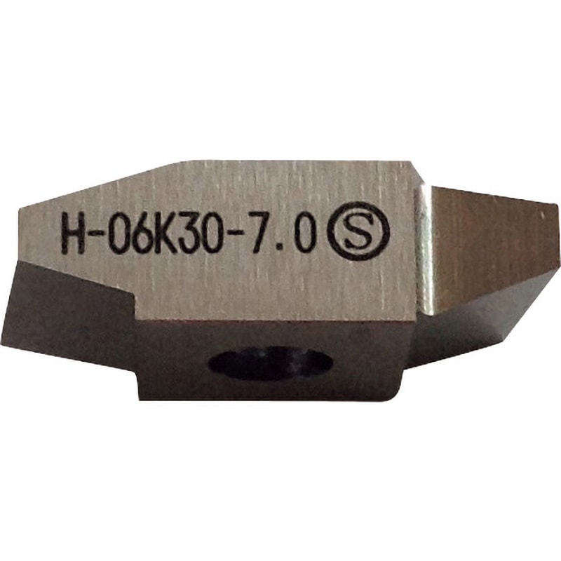 H-06K30-7.0 台形30°ネジ切チップピッチ 1箱(10個) 三和製作所(三和バイト) 【通販モノタロウ】