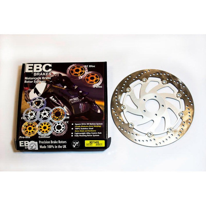 MD734RS モーターサイクル ブレーキディスク フロント右側用 1個 EBC Brakes (イービーシーブレーキ) 【通販モノタロウ】 35,737円