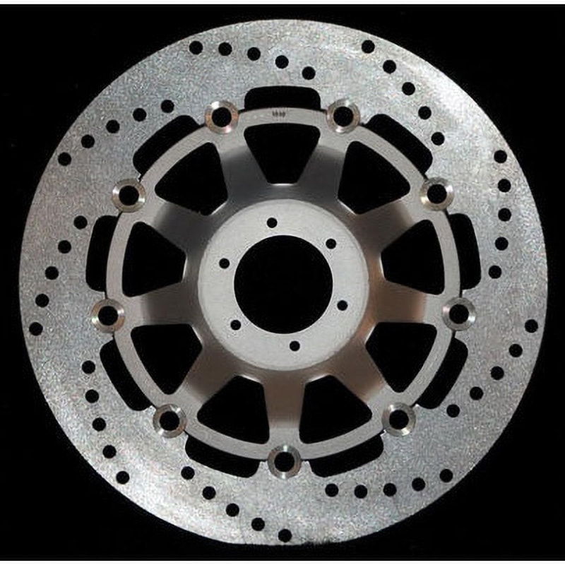 EBCブレーキ Veeシリーズ Sport バイク ブレーキディスク（ブラックハブ）フロント左側用 | VR1003BLK