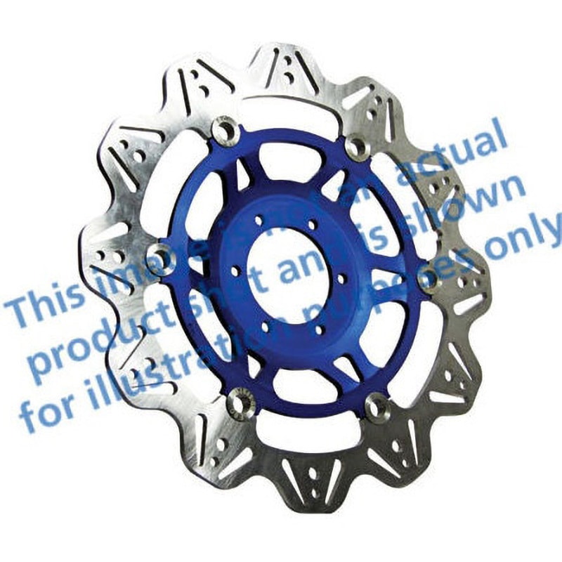 VR622BLU Veeシリーズ Sport バイク ブレーキディスク(ブルーハブ)フロント左側用 1個 EBC Brakes (イービーシーブレーキ) 【通販モノタロウ】 43,980円