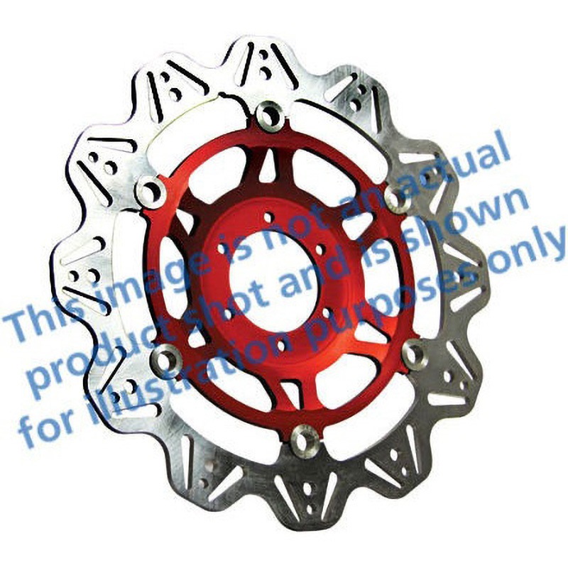 VR669RED Veeシリーズ Sport バイク ブレーキディスク(レッドハブ)フロント左側用 1個 EBC Brakes (イービーシーブレーキ) 【通販モノタロウ】