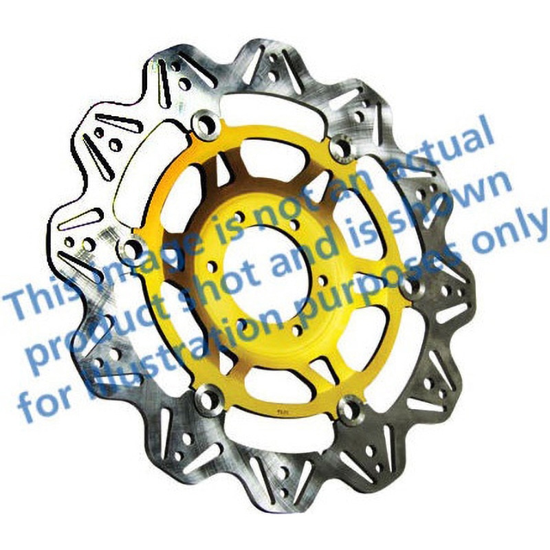 VR694GLD Veeシリーズ Sport バイク ブレーキディスク(ゴールドハブ)フロント左側用 1個 EBC Brakes (イービーシーブレーキ) 【通販モノタロウ】