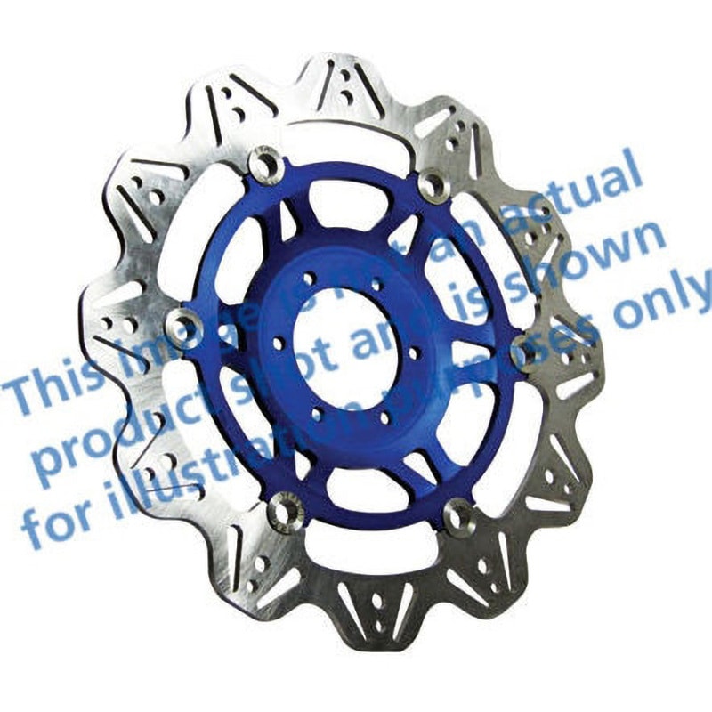 VR694BLU Veeシリーズ Sport バイク ブレーキディスク(ブルーハブ)フロント左側用 1個 EBC Brakes (イービーシーブレーキ) 【通販モノタロウ】 43,980円