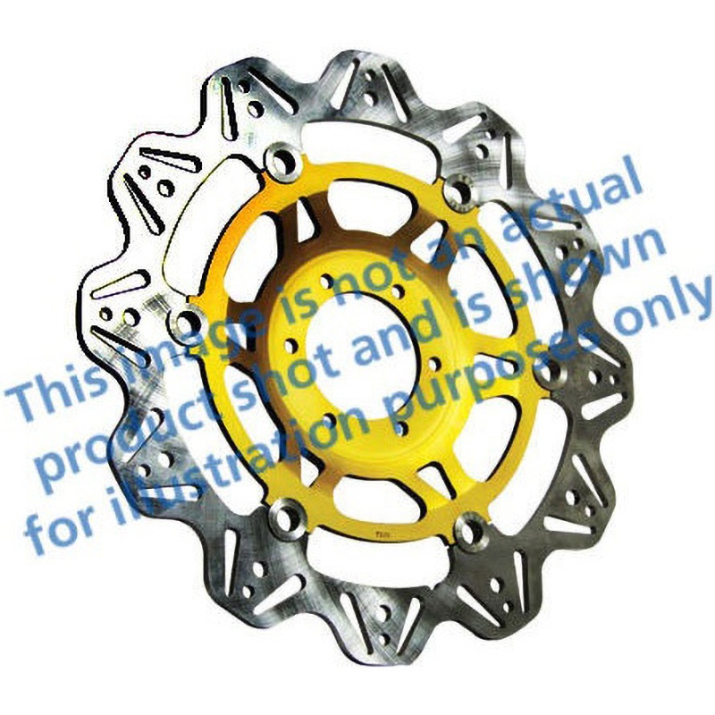 VR841GLD Veeシリーズ Sport バイク ブレーキディスク(ゴールドハブ)フロント左側用 1個 EBC Brakes (イービーシーブレーキ) 【通販モノタロウ】ブレーキ系