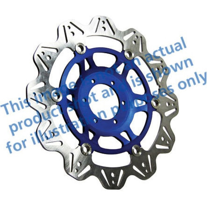 VR1003BLU Veeシリーズ Sport バイク ブレーキディスク(ブルーハブ)フロント左側用 1個 EBC Brakes (イービーシーブレーキ) 【通販モノタロウ】