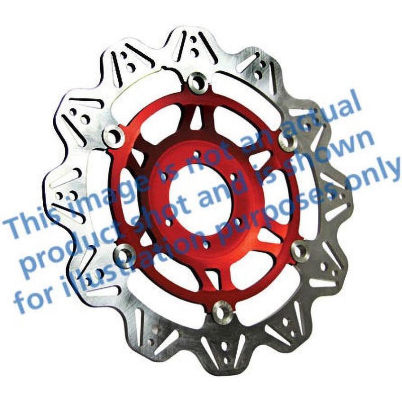 VR1014RED Veeシリーズ Sport バイク ブレーキディスク(レッドハブ)フロント左側用 1個 EBC Brakes (イービーシーブレーキ) 【通販モノタロウ】 43,980円