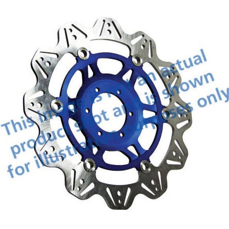 VR1136BLU Veeシリーズ Sport バイク ブレーキディスク(ブルーハブ)フロント左側用 1個 EBC Brakes (イービーシーブレーキ) 【通販モノタロウ】
