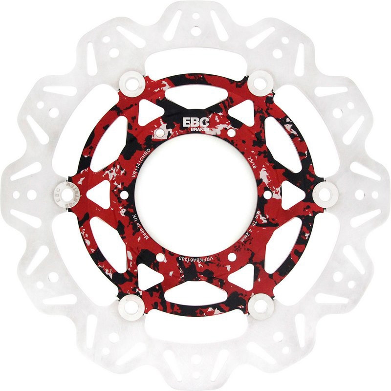 VR1141CHRD Veeシリーズ Sport バイク ブレーキディスク(カスタムレッド&ブラックハブ)フロント左側用 1個 EBC Brakes (イービーシーブレーキ) 【通販モノタロウ】 58,980円