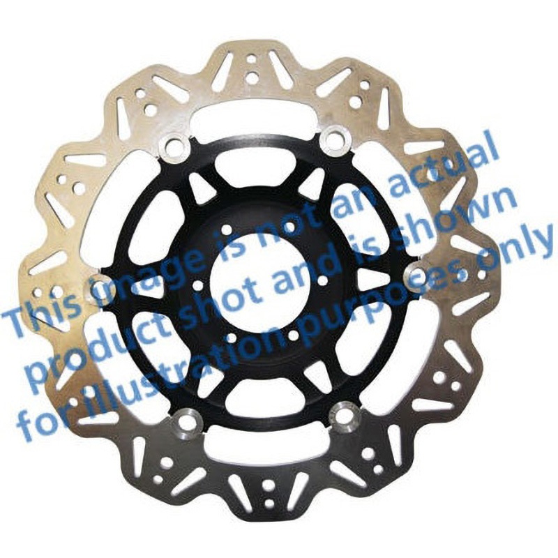 VR1153BLK Veeシリーズ Sport バイク ブレーキディスク(ブラックハブ)フロント左側用 1個 EBC Brakes (イービーシーブレーキ) 【通販モノタロウ】
