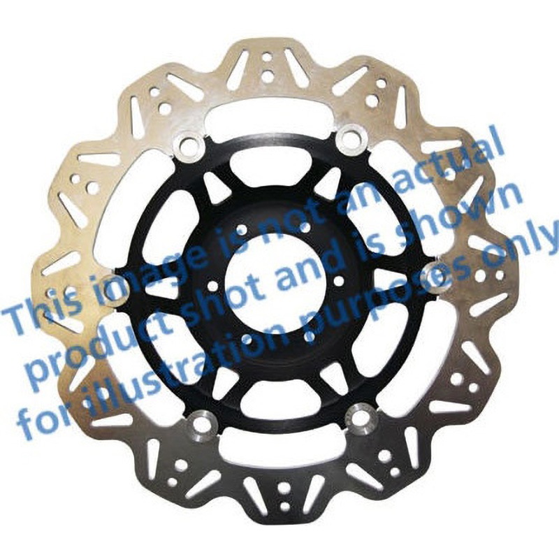 VR1171BLK Veeシリーズ Sport バイク ブレーキディスク(ブラックハブ)フロント左側用 1個 EBC Brakes (イービーシーブレーキ) 【通販モノタロウ】