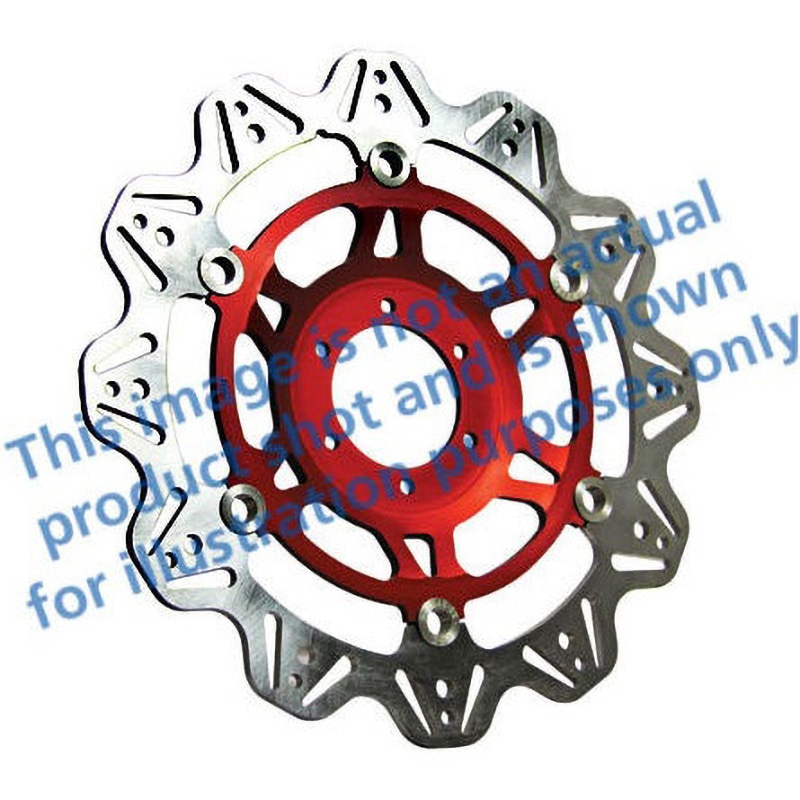 VR2101RED Veeシリーズ Sport バイク ブレーキディスク(レッドハブ)フロント左側用 1個 EBC Brakes (イービーシーブレーキ) 【通販モノタロウ】