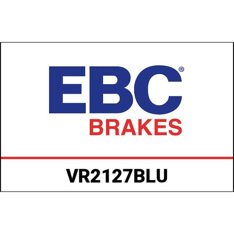 VR2127BLU Veeシリーズ Sport バイク ブレーキディスク(ブルーハブ)フロント左側用 1個 EBC Brakes (イービーシーブレーキ) 【通販モノタロウ】