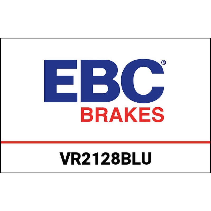 VR2128BLU Veeシリーズ Sport バイク ブレーキディスク(ブルーハブ)フロント左側用 1個 EBC Brakes (イービーシーブレーキ) 【通販モノタロウ】