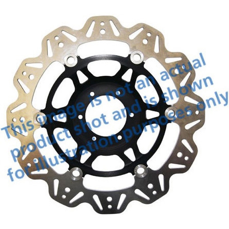 VR3058BLK Veeシリーズ Sport バイク ブレーキディスク(ブラックハブ)フロント左側用 1個 EBC Brakes (イービーシーブレーキ) 【通販モノタロウ】