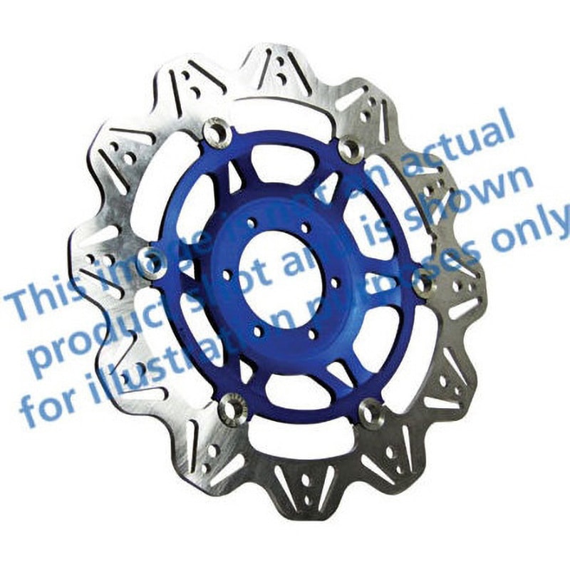 VR3091BLU Veeシリーズ Sport バイク ブレーキディスク(ブルーハブ)フロント左側用 1個 EBC Brakes (イービーシーブレーキ) 【通販モノタロウ】