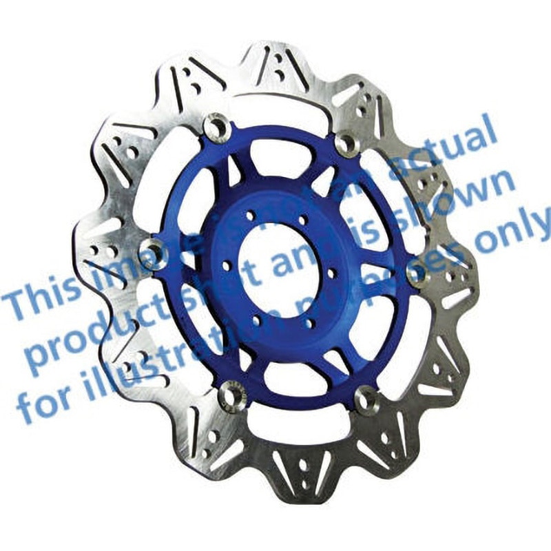 VR3092BLU Veeシリーズ Sport バイク ブレーキディスク(ブルーハブ)フロント左側用 1個 EBC Brakes (イービーシーブレーキ) 【通販モノタロウ】