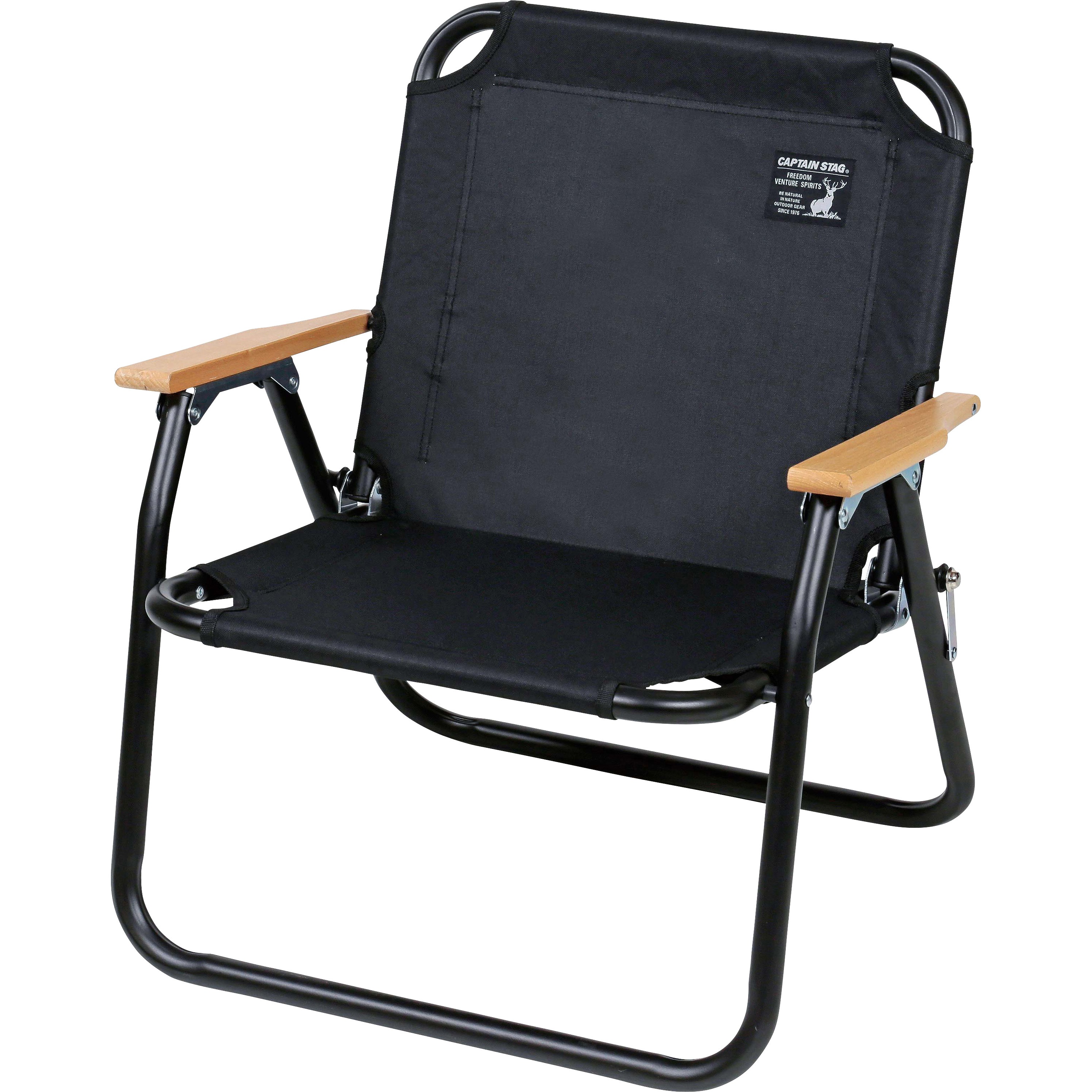 UC-1677 ブラックラベル ロースタイル ソロベンチ 1個 CAPTAIN STAG 【通販モノタロウ】