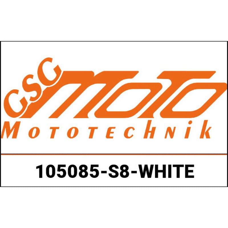 105085-S8-WHITE クラッシュパッドセット Suzuki GSF 600 バンディット