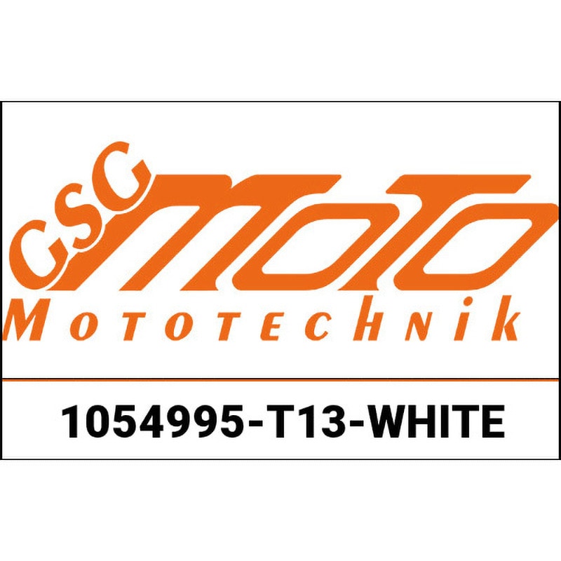 1054995-T13-WHITE クラッシュパッドセット Triumph スプリント RS (2002 -) GSG Mototechnik (GSGモトテクニック) ホワイト色   1054995-T13-WHITE