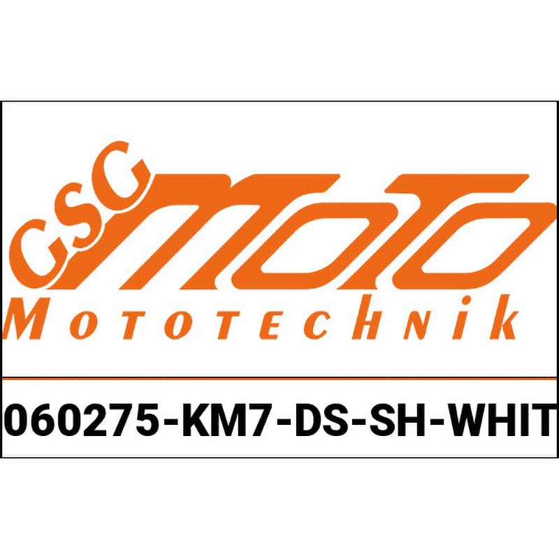 4060275-KM7-DS-SH-WHITE クラッシュパッドセット KTM RC 125 / 200 (2017-2021) GSG Mototechnik (GSGモトテクニック) ホワイト色   4060275-KM7-DS-SH-WHITE