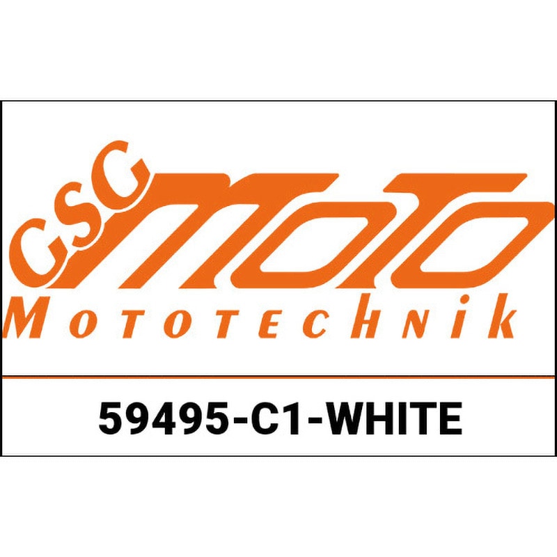 59495-C1-WHITE クラッシュパッドセット Cagiva Raptor / V-Raptor / Xtra-Raptor 1000 GSG Mototechnik (GSGモトテクニック) ホワイト色   59495-C1-WHITE