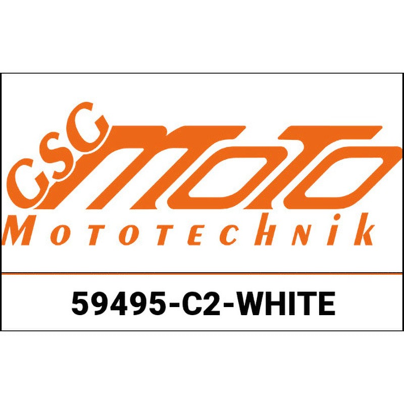 59495-C2-WHITE クラッシュパッドセット Cagiva Raptor / ie 650 GSG Mototechnik (GSGモトテクニック) ホワイト色   59495-C2-WHITE