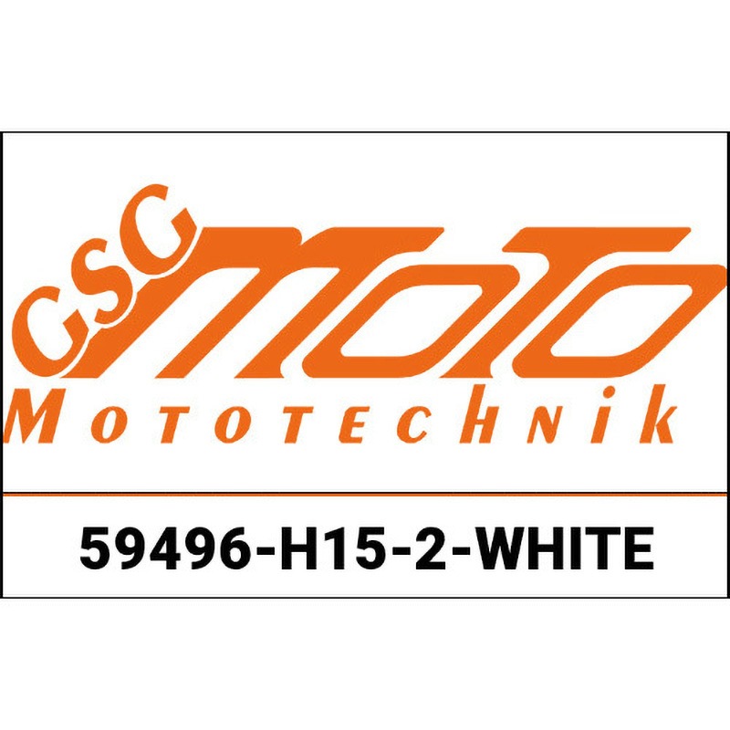 59496-H15-2-WHITE クラッシュパッドセット Honda VTR 1000 SP-2 (2002 -) GSG Mototechnik (GSGモトテクニック) ホワイト色   59496-H15-2-WHITE
