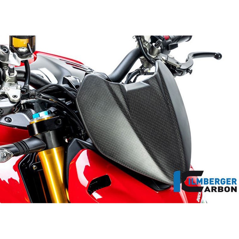 AMA.101.SFV4M.K Ilmberger / イルムバーガー インスツルメントカバー(ウインドシールド) マット V4 Streetfighter 1個 ILMBERGER (イルムバーガーカーボンパーツ) 【通販モノタロウ】