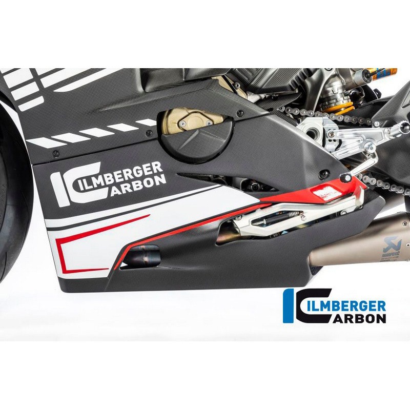 VEU.148.DPV4M.K カーボンパーツ ベリーパン マット Panigale V4 Racing 1個 ILMBERGER (イルムバーガーカーボンパーツ) 【通販モノタロウ】