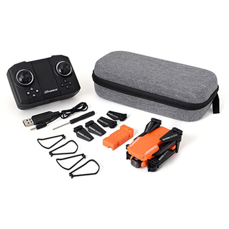 【新品未使用】LEGGERO ドローン GFORCE　GB181 G-force Leggero Orange Foldable Drone GB181 Japan Wi-Fi 60g