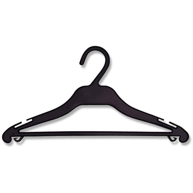 NO.113 プラスチックハンガー シモジマ 材質PP 幅375mm厚さ6mm 1パック