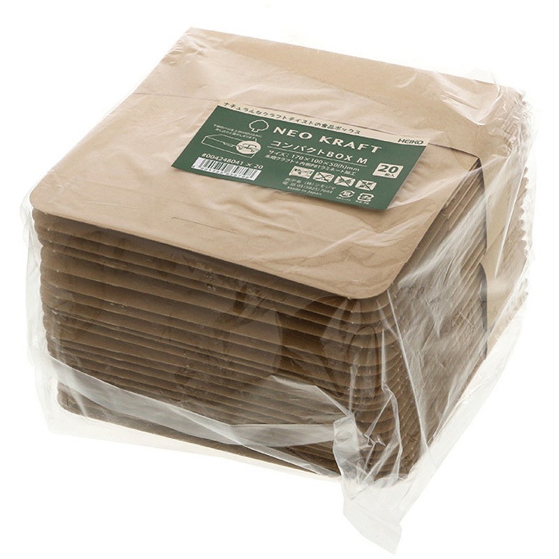 ポロパン V ★ ポロパン ボックスショート 作製ご依頼商品 M 食品箱 ネオクラフト コンパクトボックス HEIKO サイズM 1