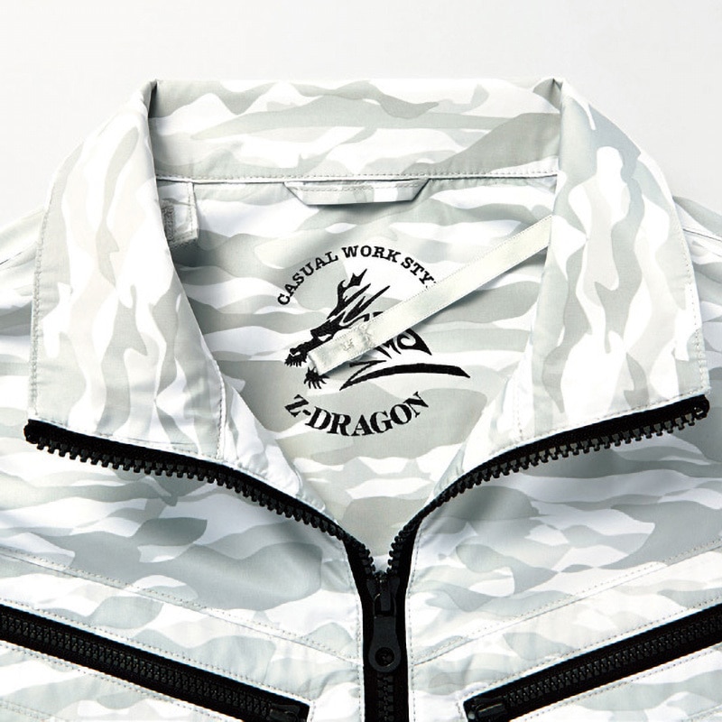 74070 空調服ベスト 74070 (服のみ) 自重堂 ポリエステル100% シルバー