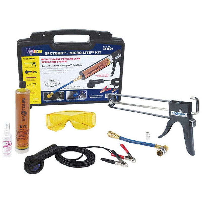 414500KE スポットガン/マイクロライトキット (#414500E) 1セット UVIEW(ユービュー) 【通販モノタロウ】 38,987円