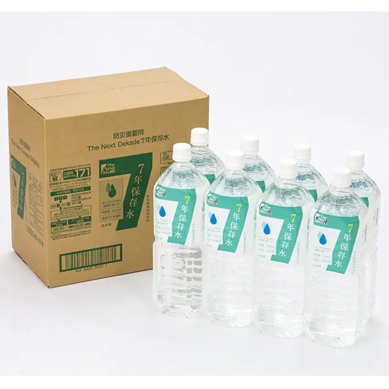 07WT02 7年保存水 1箱(1500mL×8本) The Next Dekade 【通販