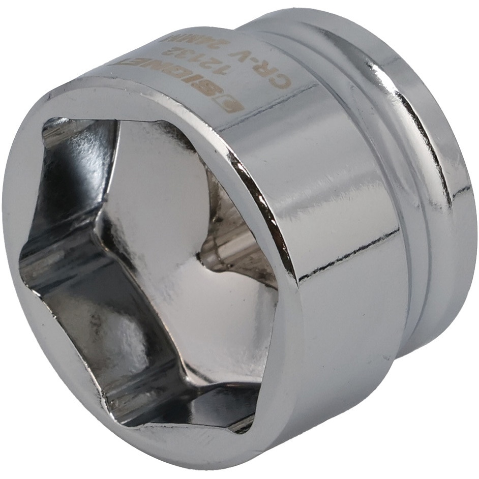 マツページ 12132 3/8DR ショートソケット (6角) SIGNET(シグネット) 鉄製