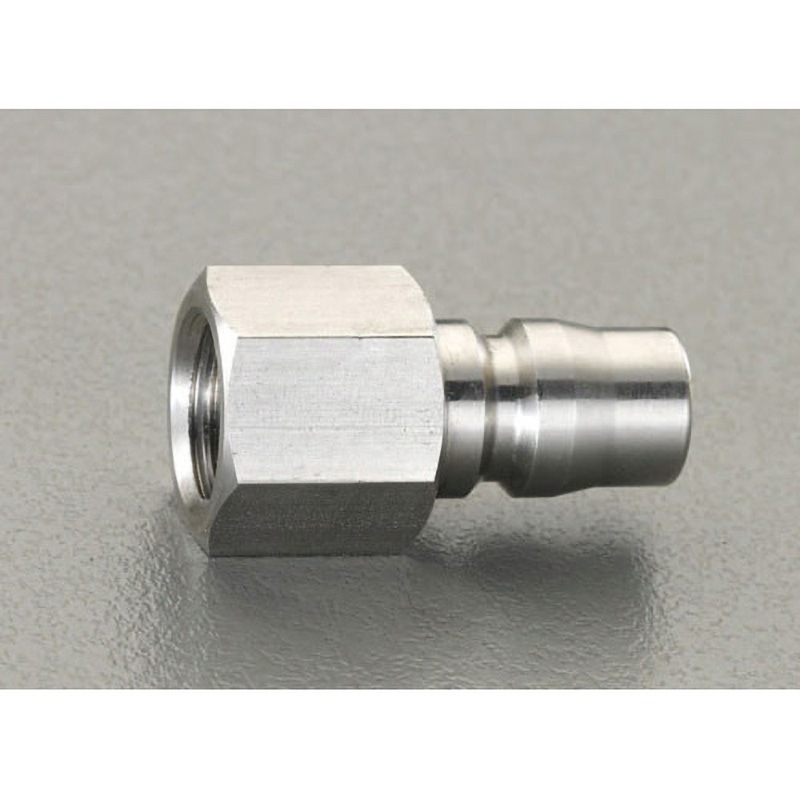 EA140AE-12 RC1・1/2”雌ねじプラグ(中圧用/ステンレス製) エスコ 常用圧力3MPa