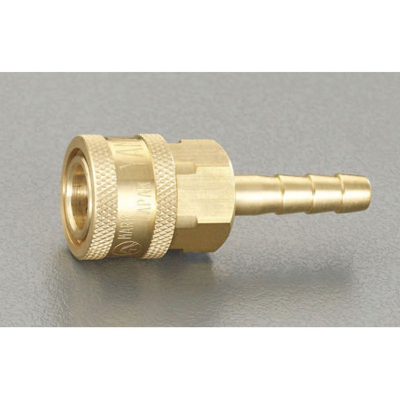 EA140BH-12 41mmステム型カップリング(中圧用/真鍮) エスコ 常用圧力2MPa