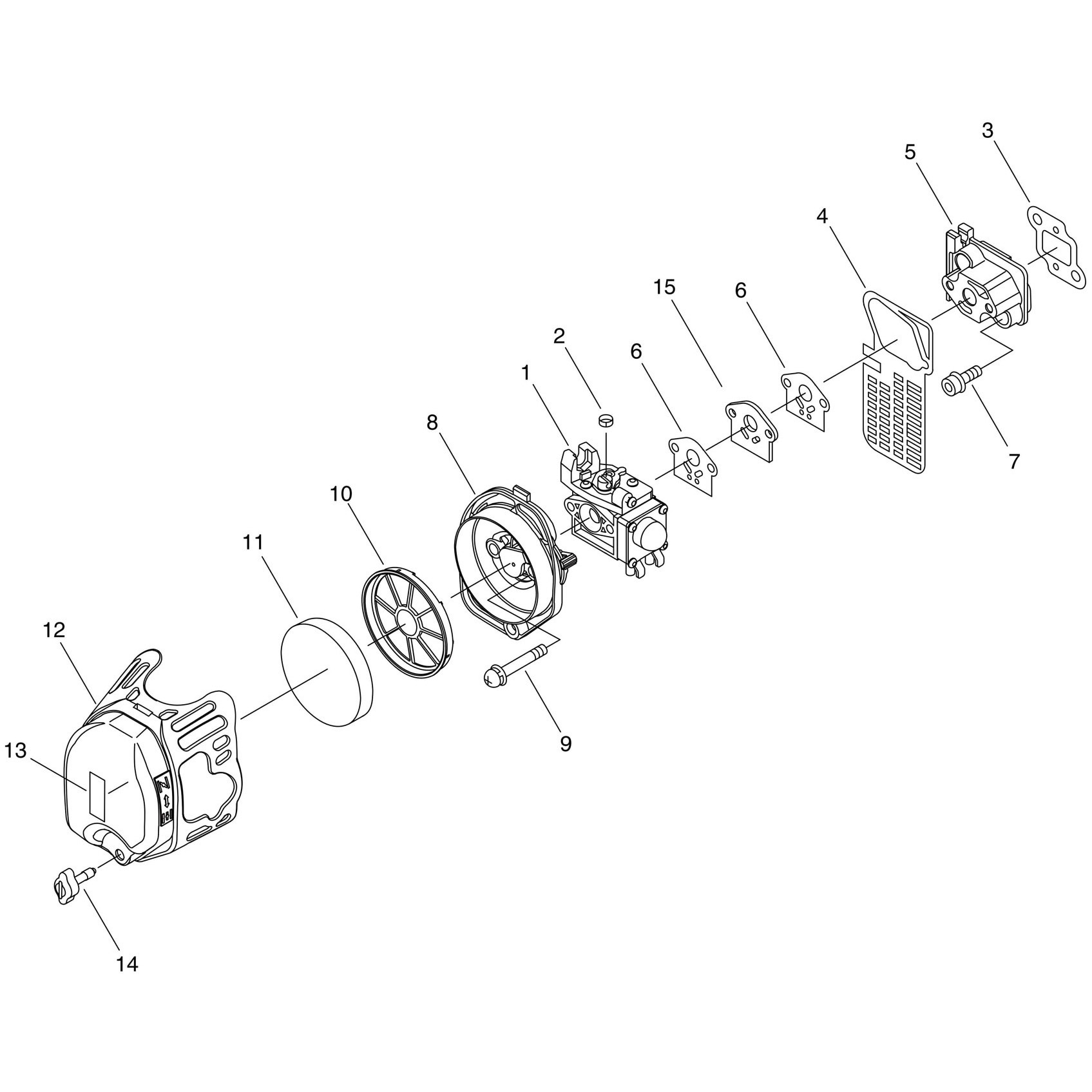 V103-002130 エアクリーナ・キャブレター(気化器)部品RM1027-2RD 1個