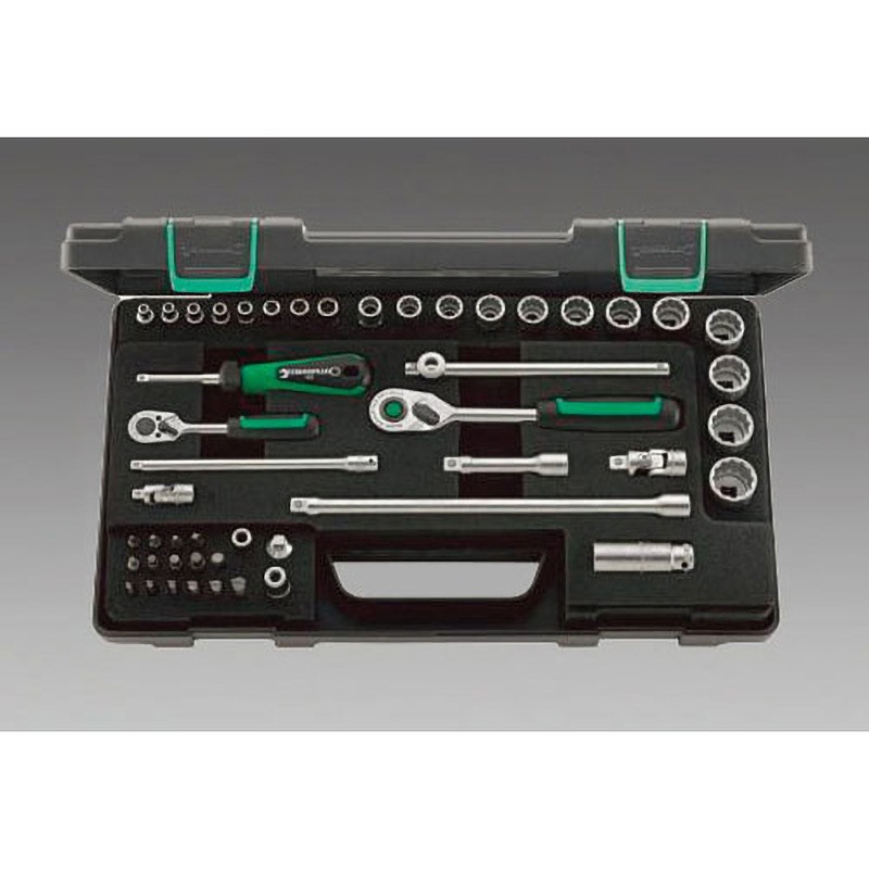 EA617BC-9 1/4”・3/8”sqソケットレンチセット 1個 エスコ 【通販モノタロウ】