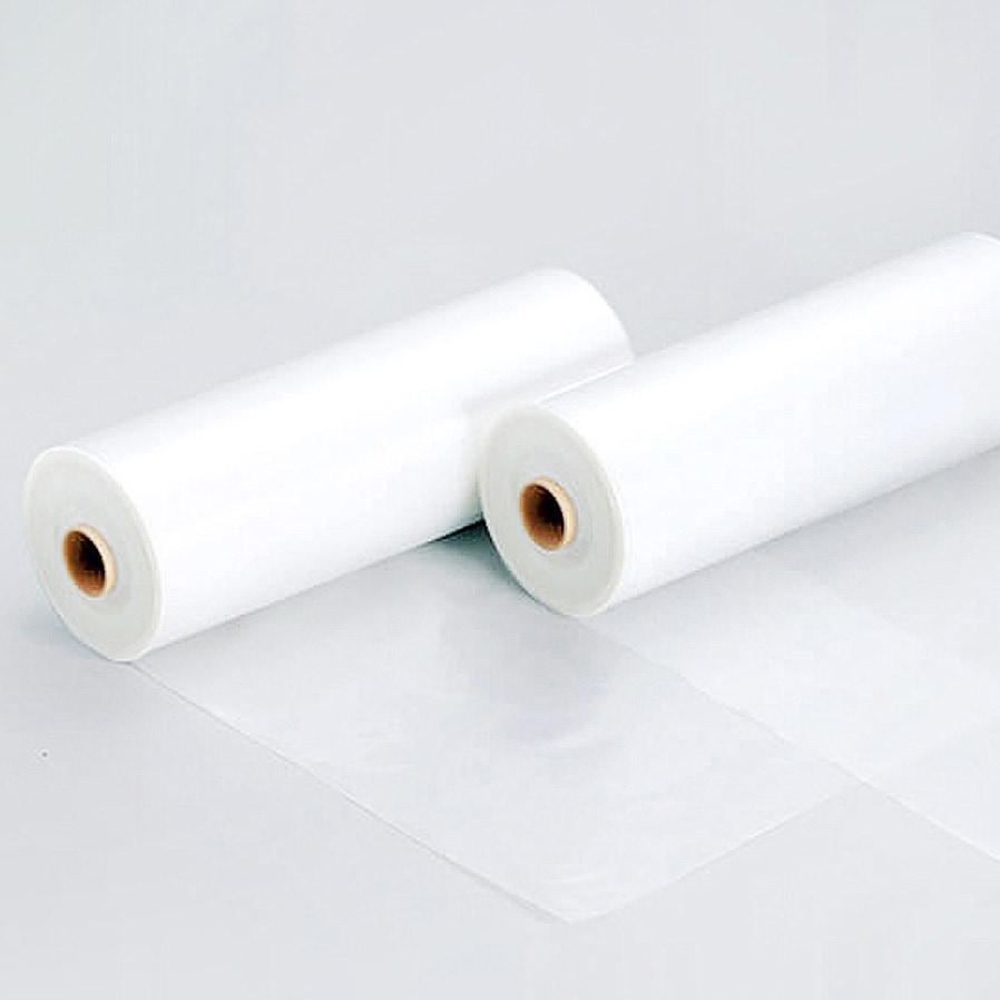 日新化学工業暖房用ポリダクト　 厚さ0.1mm 折り幅400mm×100m 0.1×400×100m ポリダクト 日新化学 厚さ0.1mm 1セット(2本) - 【通販