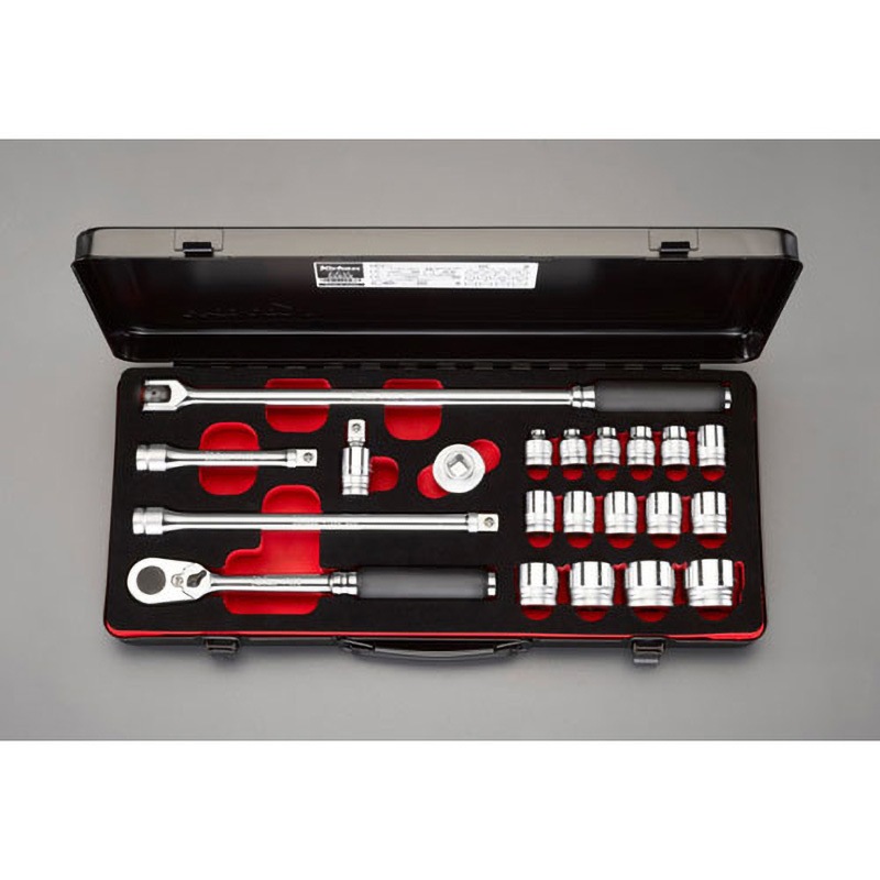 EA619MA-1 1/2”sqソケットレンチセット(Z-EAL) 1個 エスコ 【通販