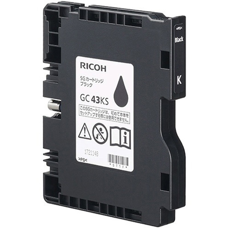 ファッションアイテム人気ランキング GC43KS 純正インクカートリッジ RICOH(リコー 1本 GC43 リコー プリンター・複合機