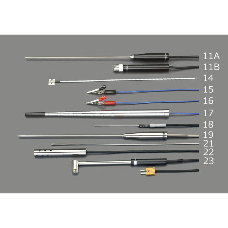 EA701BA-23 [EA742GB-61用]静止表面L型センサー(K熱電対) エスコ 温度範囲‐30/600℃